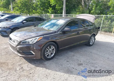 2015 Hyundai Sonata Se from USA, damaged, VIN 5NPE24AF3FH192598